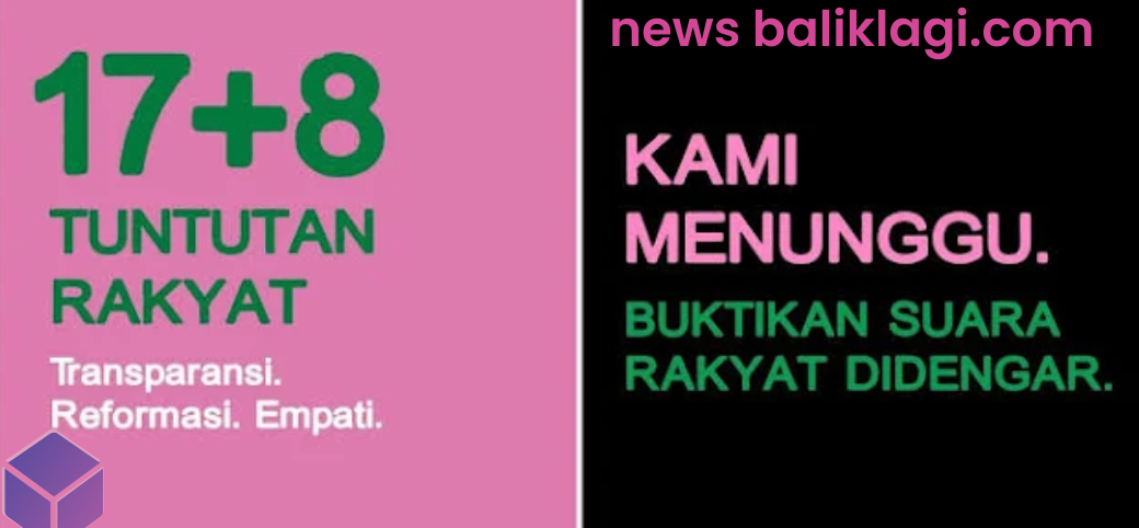 Gerakan 17+8 Tuntutan Rakyat: Apa Langkah Berikutnya